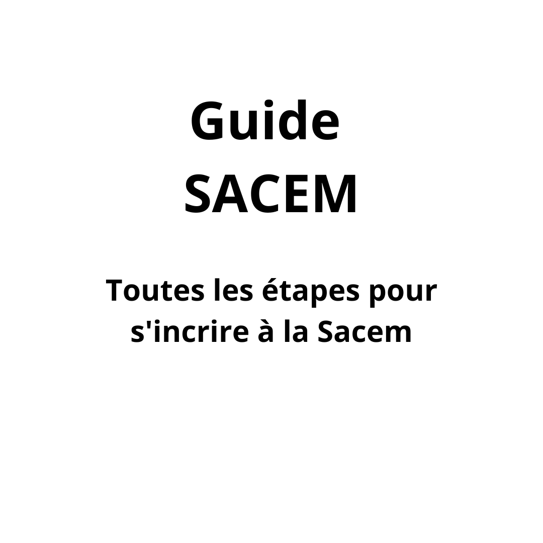 Guide SACEM In Spite of Thunder